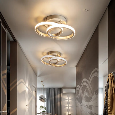 Luminária de Teto para Sala/Quarto/Cozinha em LED Circular - Branca