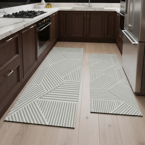 Tapete para Cozinha Antiderrapante Passadeira Moderno - Estampado