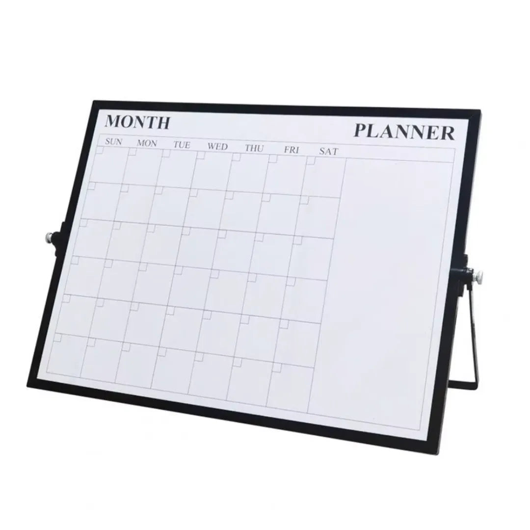 Quadro Branco Magnético Planner Mensal Escolar Pequeno