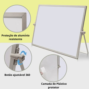 Quadro Branco Magnético Planner Mensal Escolar Pequeno