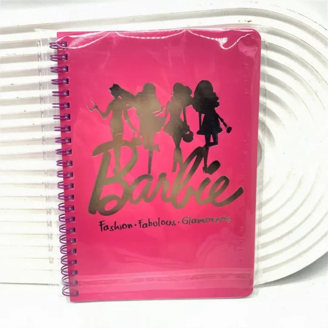 Caderno Universitário/Escolar A5 em Espiral da Barbie