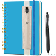 Caderno Universitário/Escolar A5 em Espiral C/ Suporte de Caneta