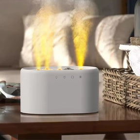 Umidificador de Ar Para Quarto Ultrassônico de Ambiente Portátil - 7 Bicos