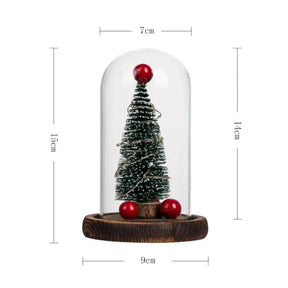 Mini Árvore de Natal Iluminada - Decoração Natalina para Casa