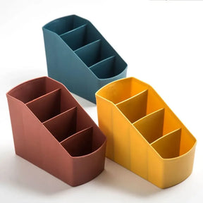 Porta-Caneta Lápis para Escritório de Mesa Minimalista