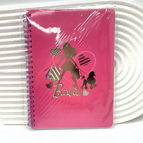 Caderno Universitário/Escolar A5 em Espiral da Barbie