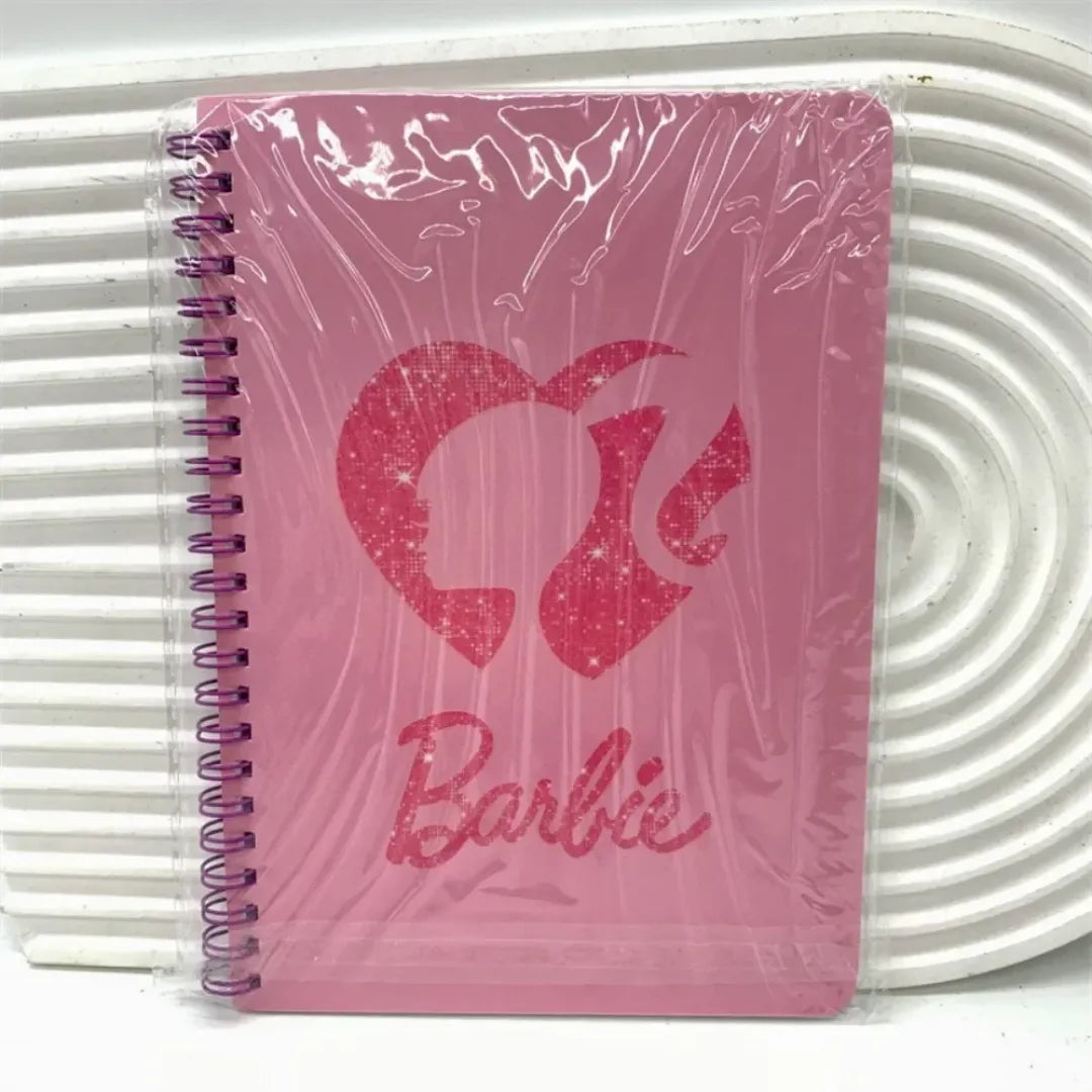 Caderno Universitário/Escolar A5 em Espiral da Barbie