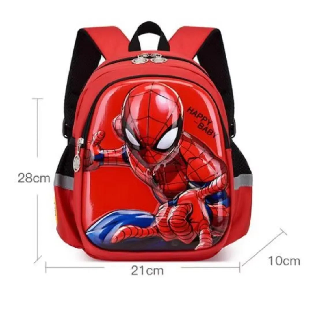 Mochila Infantil do Homem Aranha 3D Escolar