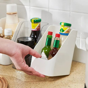 Kit 3 Organizador de Geladeira - Pote Organizador para Cozinha