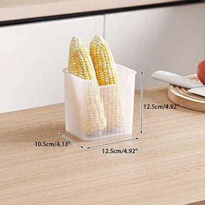 Kit 4 Organizador de Geladeira - Pote Organizador para Cozinha