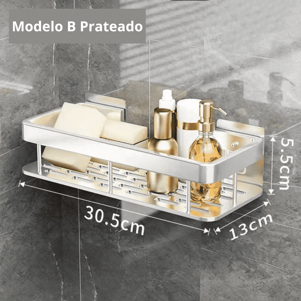 Prateleira para Parede Banheiro Moderno - Decoração - Chique Home