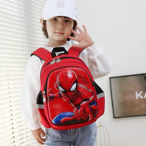 Mochila Infantil do Homem Aranha 3D Escolar