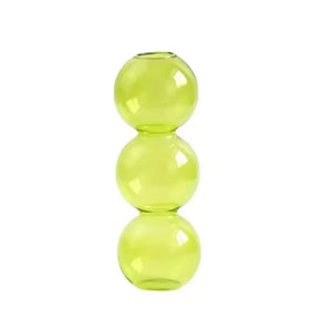 Vaso Decorativo de Vidro Nórdico para Decoração Sala/Quarto