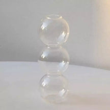 Vaso Decorativo de Vidro Nórdico para Decoração Sala/Quarto