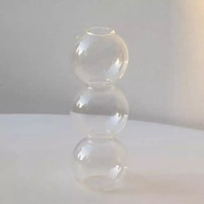 Vaso Decorativo de Vidro Nórdico para Decoração Sala/Quarto