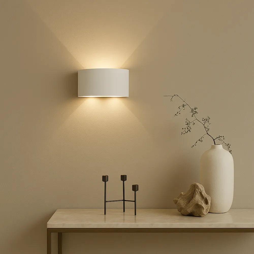 Arandela de Parede Externa/Interna Luminária LED branco 