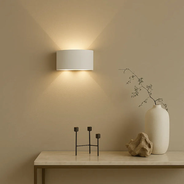 Arandela de Parede Externa/Interna Luminária LED branco 