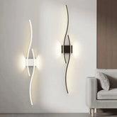 Arandela de Parede Interna para Quarto/Sala LED Curva