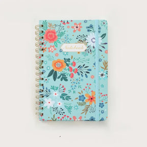 Caderno Universitário/Escolar A5 em Espiral Feminino azul claro