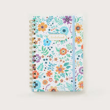 Caderno Universitário/Escolar A5 em Espiral Feminino branco