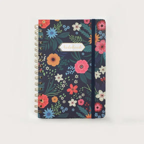 Caderno Universitário/Escolar A5 em Espiral Feminino preta