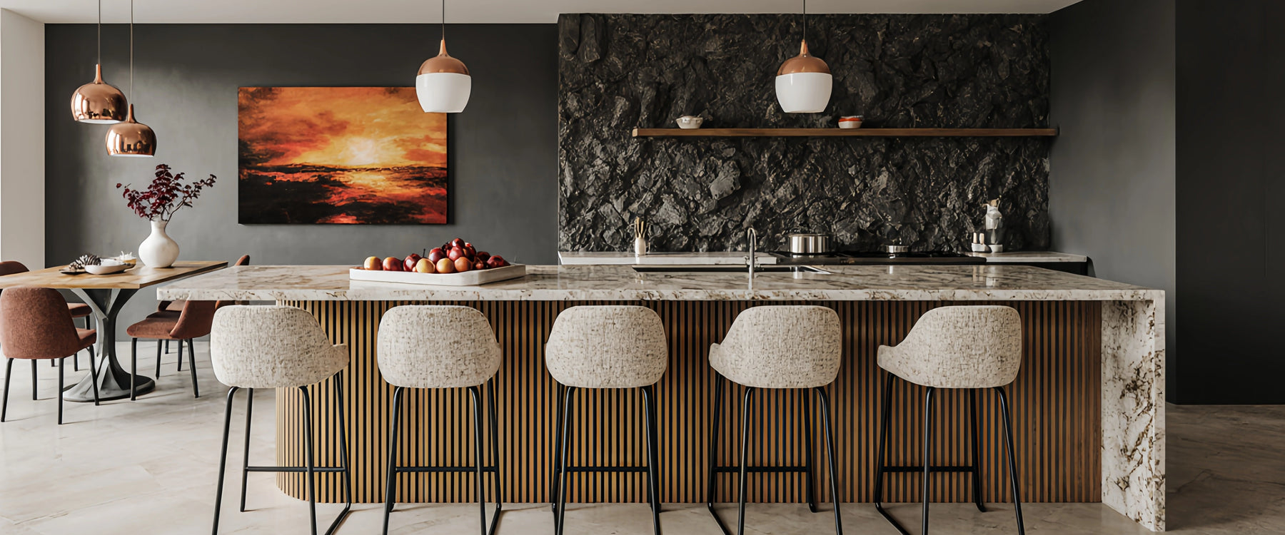 Cozinha com alma, design com propósito.