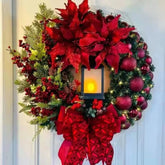 Guirlanda de Natal para Porta e Parede de Luxo Decoração Natalina