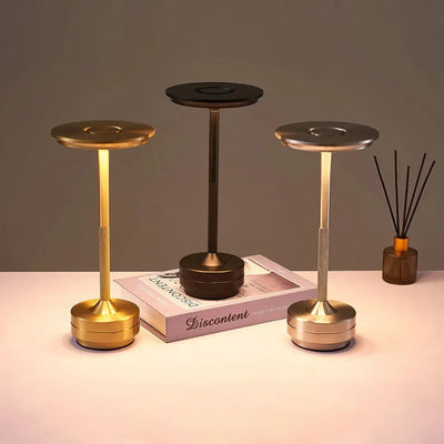 Luminária de Mesa LED Sem Fio Touch Recarregável - Chique Home
