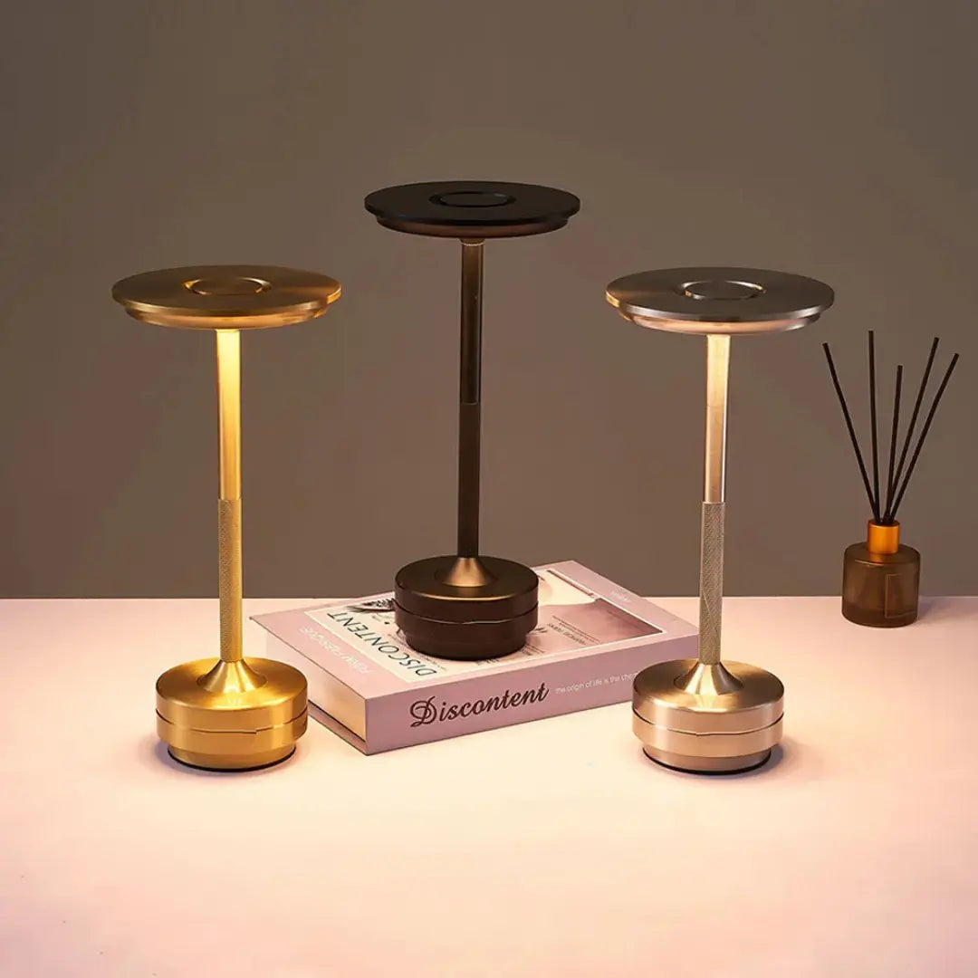 Luminaria de Mesa LED para quarto Sem Fio Touch