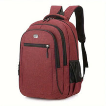 Mochila Escolar Masculina Reforçada Impermeável vermelho