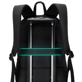 Mochila escolar feminina preta sofisticada viagem