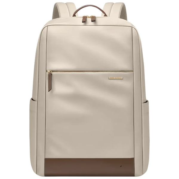 Mochila para Notebook Feminina Executiva bege Elegante