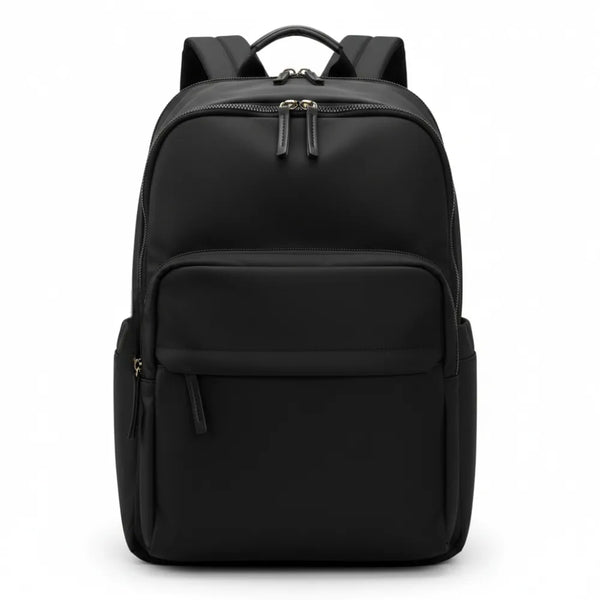 Mochila para Notebook Feminina Executiva preto grande Versátil