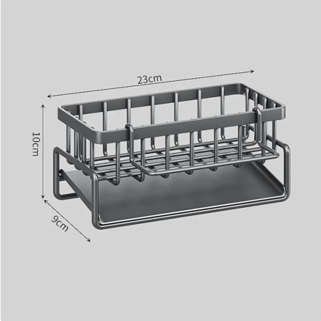 Porta Detergente e Esponja para Pia de Cozinha