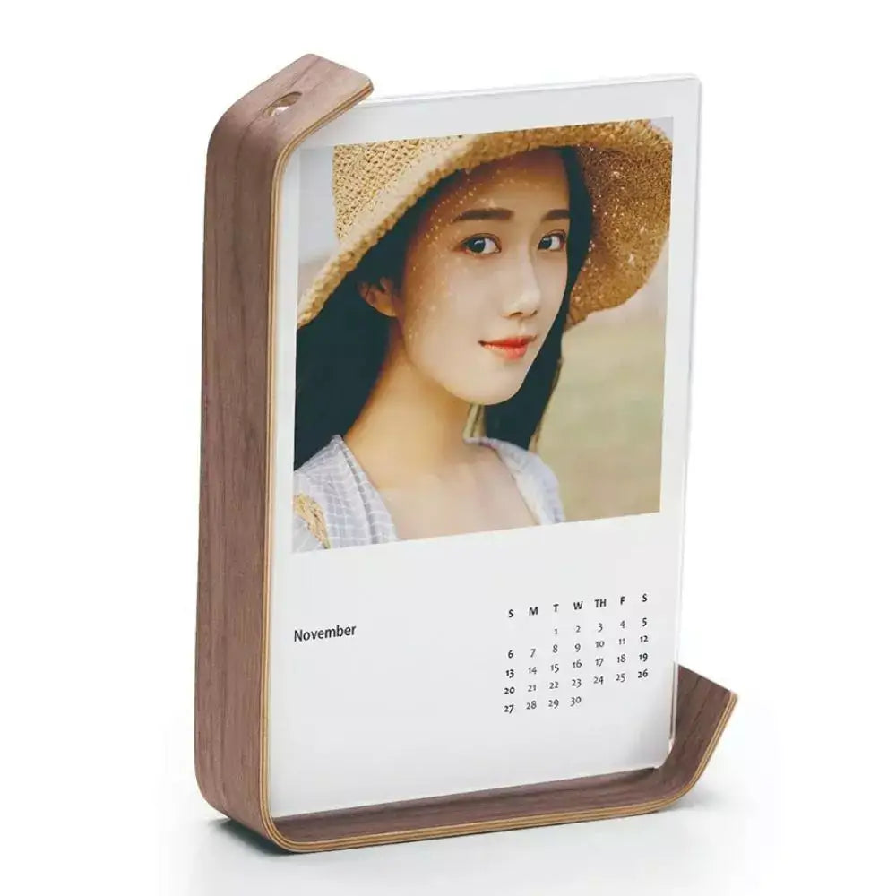Porta Retrato Personalizado 10x15 15x21 de Madeira marrom