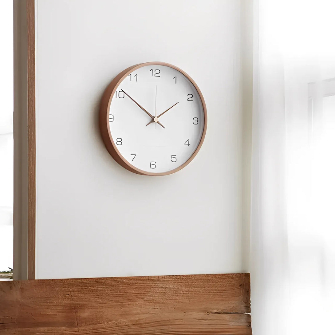 Relógio de Parede para Cozinha/Sala Grande Decorativo Elegante branco 2