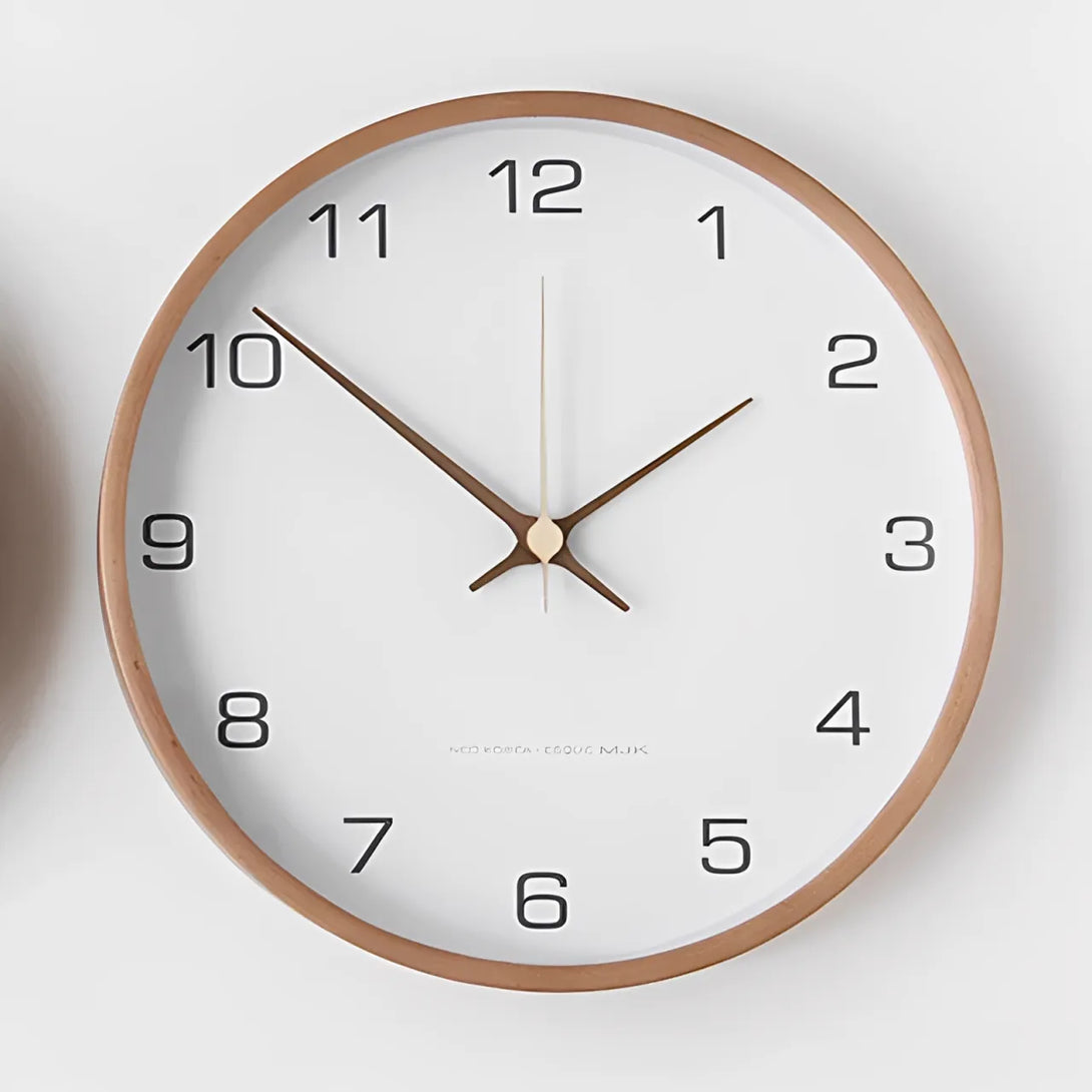 Relógio de Parede para Cozinha/Sala Grande Decorativo Elegante branco 3