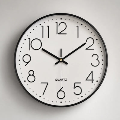 Relógio de Parede para Cozinha/Sala Grande Decorativo Quartz