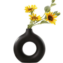 Vaso Decorativo para Sala Decoracao de Ceramica Rosquinha